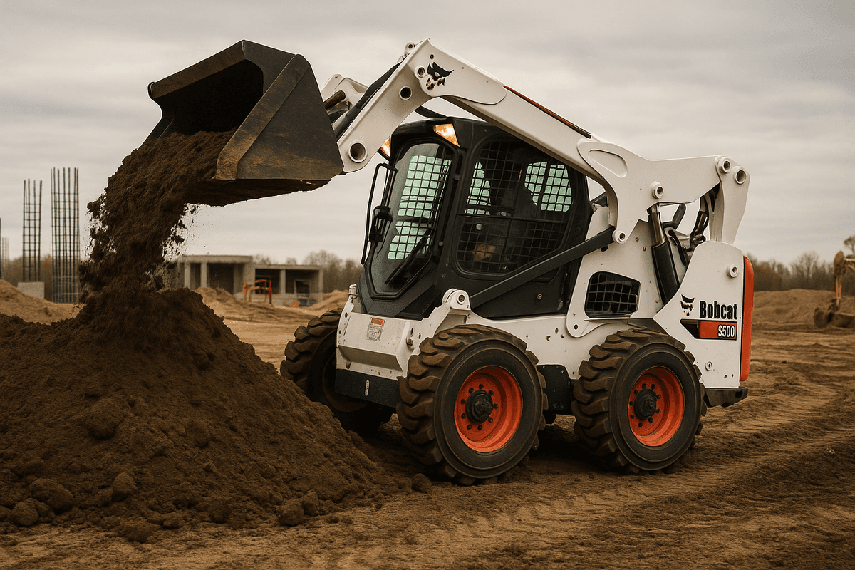 Grunto Lyginimas - BobcatNuoma.eu - profesionali technika Vilniuje