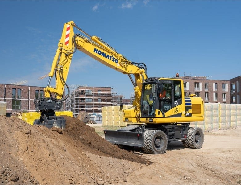 Komatsu ekskavatoriaus nuoma - BobcatNuoma.eu - profesionali technika Vilniuje