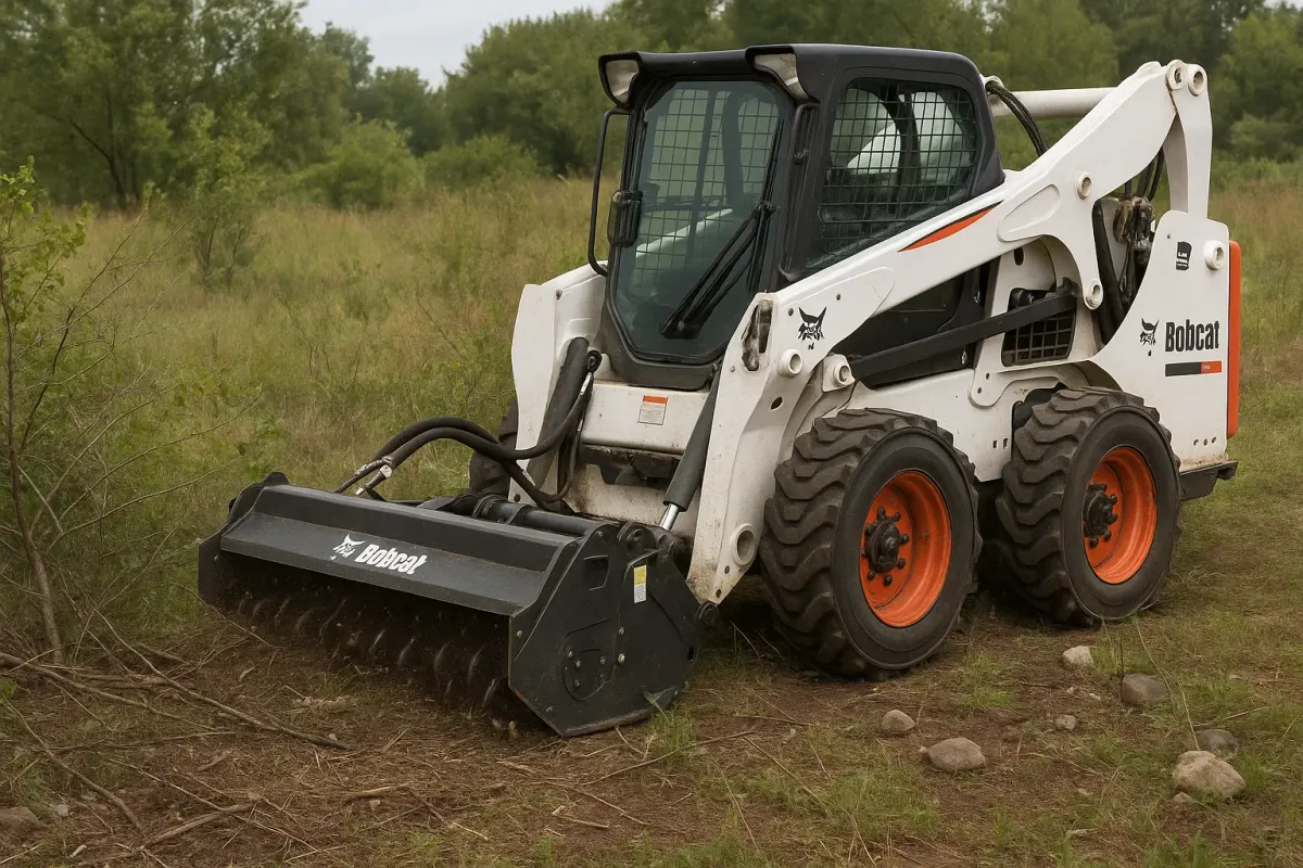Teritorijos Valymas - BobcatNuoma.eu - profesionali technika Vilniuje